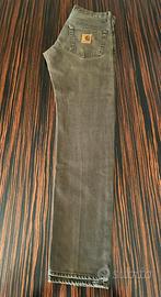 Jeans Carhartt verdi