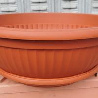 CIOTOLA CON SOTTOVASO 45x h20