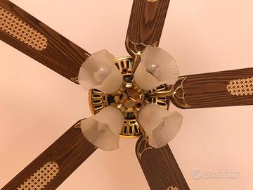 Lampadario Ventilatore