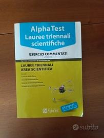Libro Alpha Test Lauree Triennali Scientifiche 