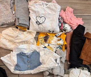 👧 Lotto abbigliamento bambina – taglia 68