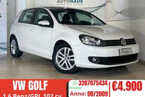 Volkswagen Golf 1.6 5p. Benzina/GPL 102 CV