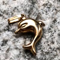 Ciondolo Vintage Delfino in Oro 750