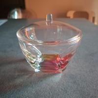 Organizer in plastica trasparente con tappo nuovo