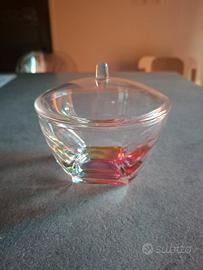 Organizer in plastica trasparente con tappo nuovo