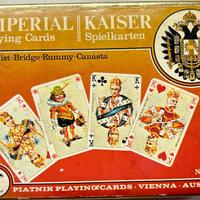 CARTE GIOCO CANASTA-BURRACO-PLATNIK  VINTAGE
