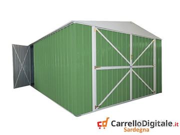 Box auto in Acciaio lamiera 360x514 verde chiaro