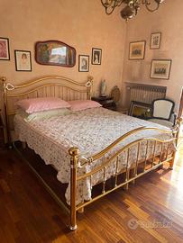 Struttura Letto matrimoniale in ottone