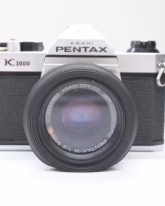 Asahi Pentax K1000 con 50mm