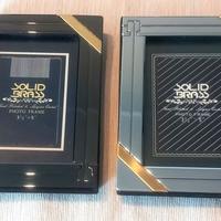 COPPIA CORNICI vintage PER FOTO - NUOVE