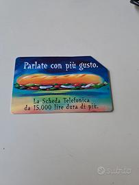 Scheda telefonica