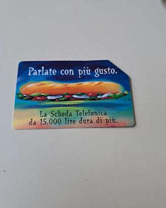 Scheda telefonica