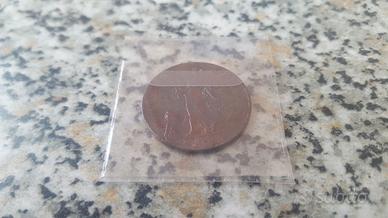 Moneta 5 centesimi "Italia su prora"