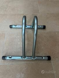 Portabici Singolo da Terra o Parete - Acciaio new