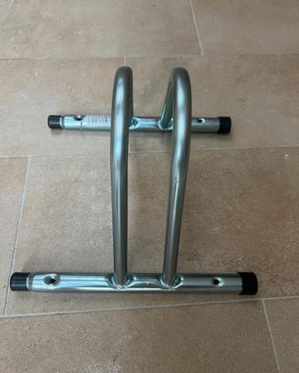 Portabici Singolo da Terra o Parete - Acciaio new