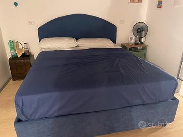 letto matrimionale con materasso