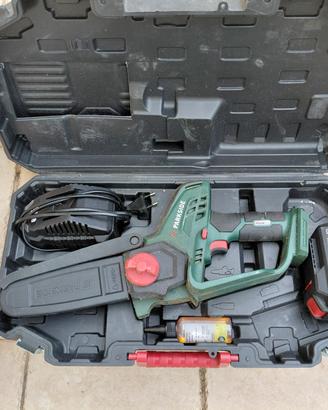 parkside minisega a batteria 