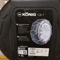 Catene neve nuove con anello ridotto