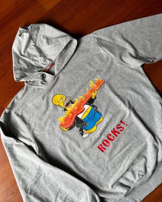 I Simpson Homer Springfield Rocks! Felpa