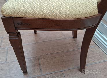 tavolo e sedie le Fablier "I ciliegi"