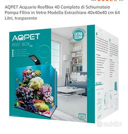 acquario minireef  60 litri  Aq Pet