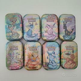 Lotto artset 8 minitin Pokémon evo prismatiche