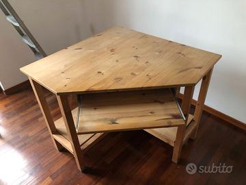 Scrivania angolare IKEA in legno