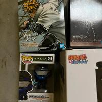 Action figure varie(naruto,atot,halo)