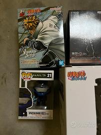 Action figure varie(naruto,atot,halo)