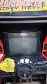 RIDGE RACER  NAMCO  DX ARCADE VIDEOGIOCO + SEDUTA