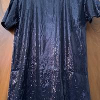 Maglia/abito corto paillettes Only