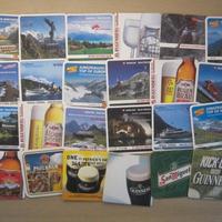 300 sottobicchieri birra differenti Europa