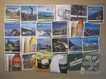 300 sottobicchieri birra differenti Europa