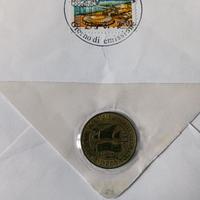 Moneta 200 lire e Busta 1° giorno