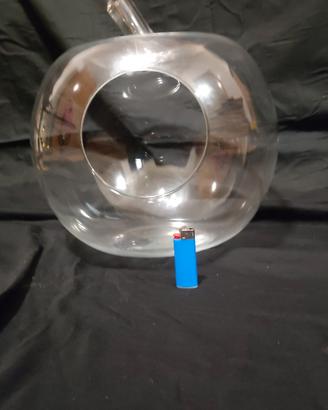 centro tavola in vetro