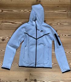 felpa con zip nike tech fleece viola