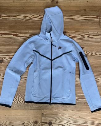 felpa con zip nike tech fleece viola