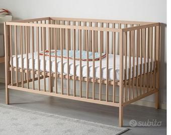 Lettino sniglar ikea + materasso