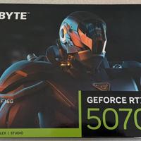 GIGABYTE RTX 5070 TI 16GB
