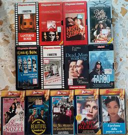 Lotto 13 videocassette serie Espresso e Panorama