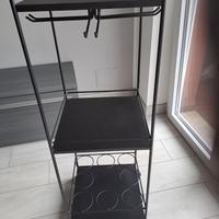CARRELLO BAR CON ROTELLE