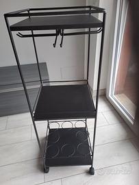 CARRELLO BAR CON ROTELLE