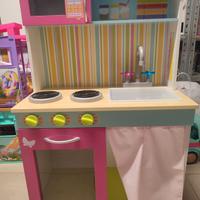 cucina giocattolo in legno 