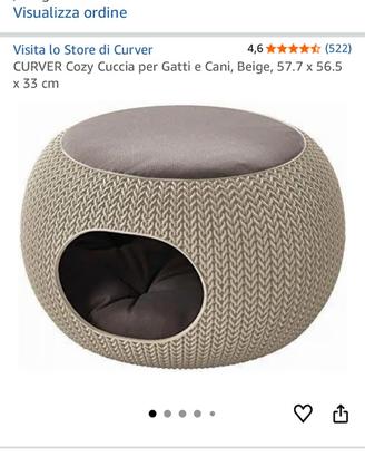 Cuccia interna gatto cane piccola taglia
