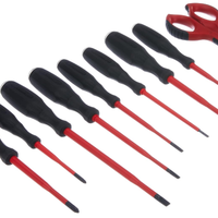 Intercable Set 8 Giraviti con Forbici F1