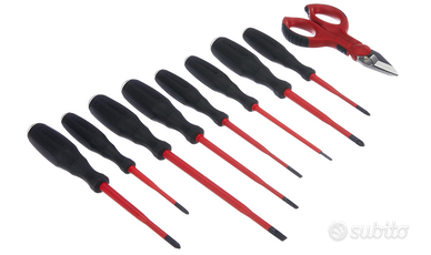 Intercable Set 8 Giraviti con Forbici F1