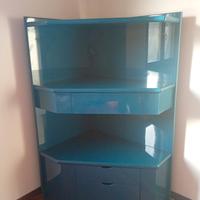 Mobile ad angolo - angoliera blu lucido