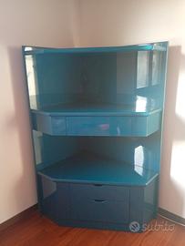 Mobile ad angolo - angoliera blu lucido