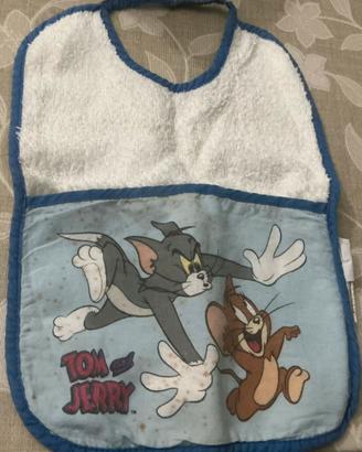 Bavaglino vintage Tom & Jerry