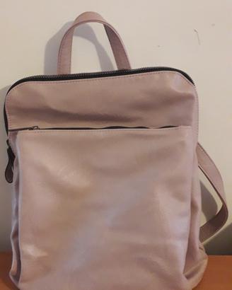 zainetto donna rosa antico. 